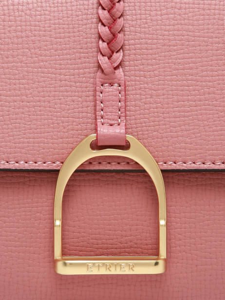 Cross Body Tas M Torsade Leder Etrier Roze torsade ETOS169M ander zicht 5